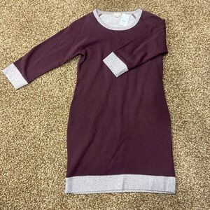 J. Crew sweatshirt dress